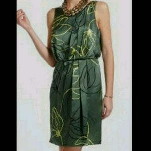 Sariah anthropologie silk dress